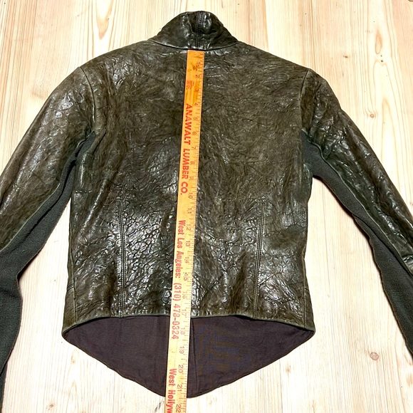 Veda Slick Leather Jacket - Picture 7 of 13